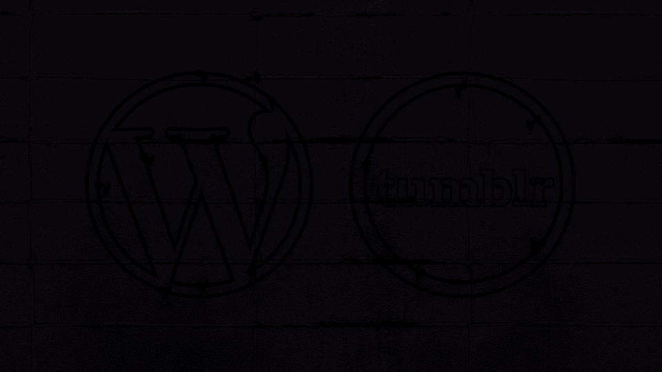 Automattic x Tumblr neon 2