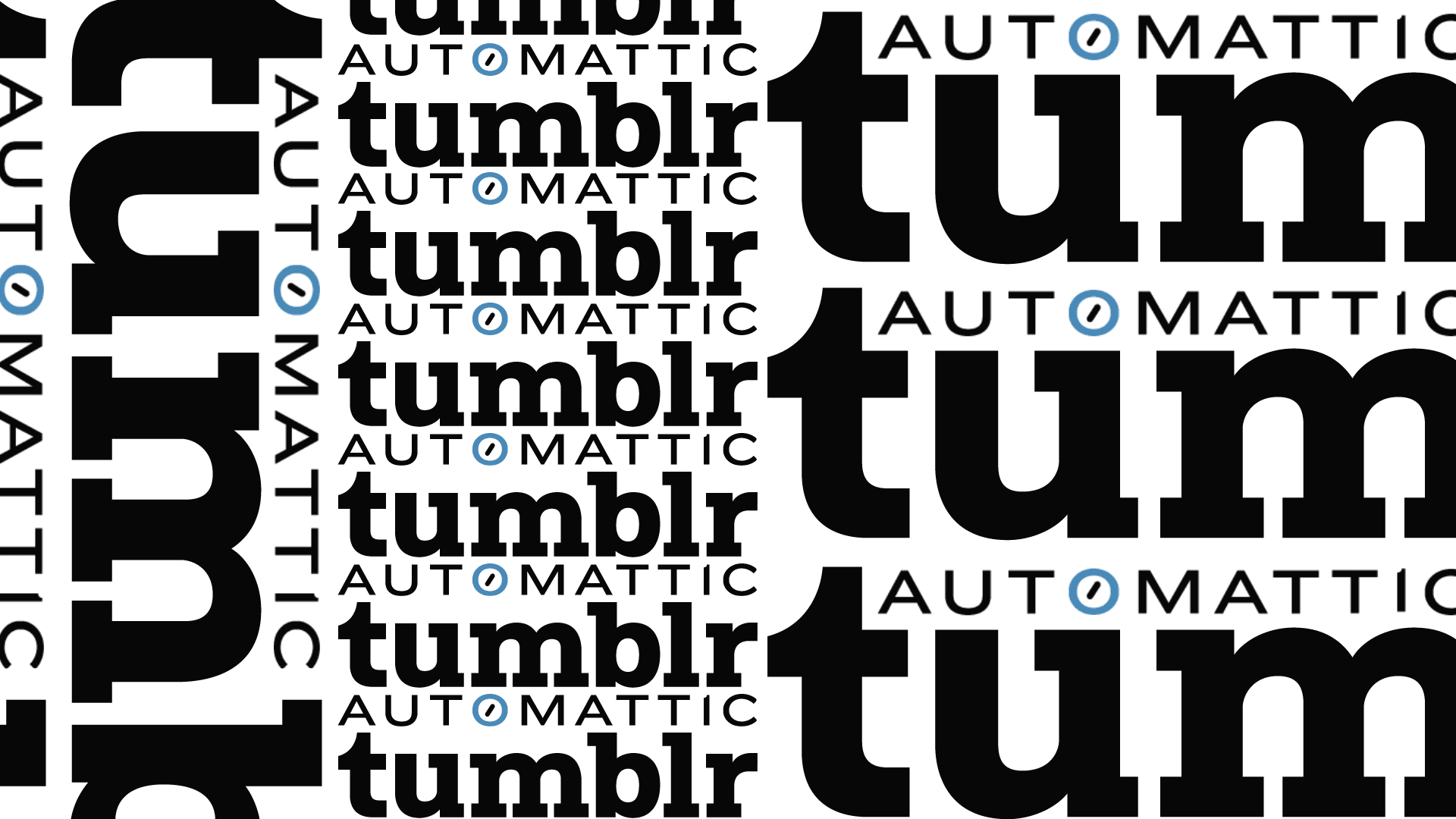 Automattic x Tumblr text replacement