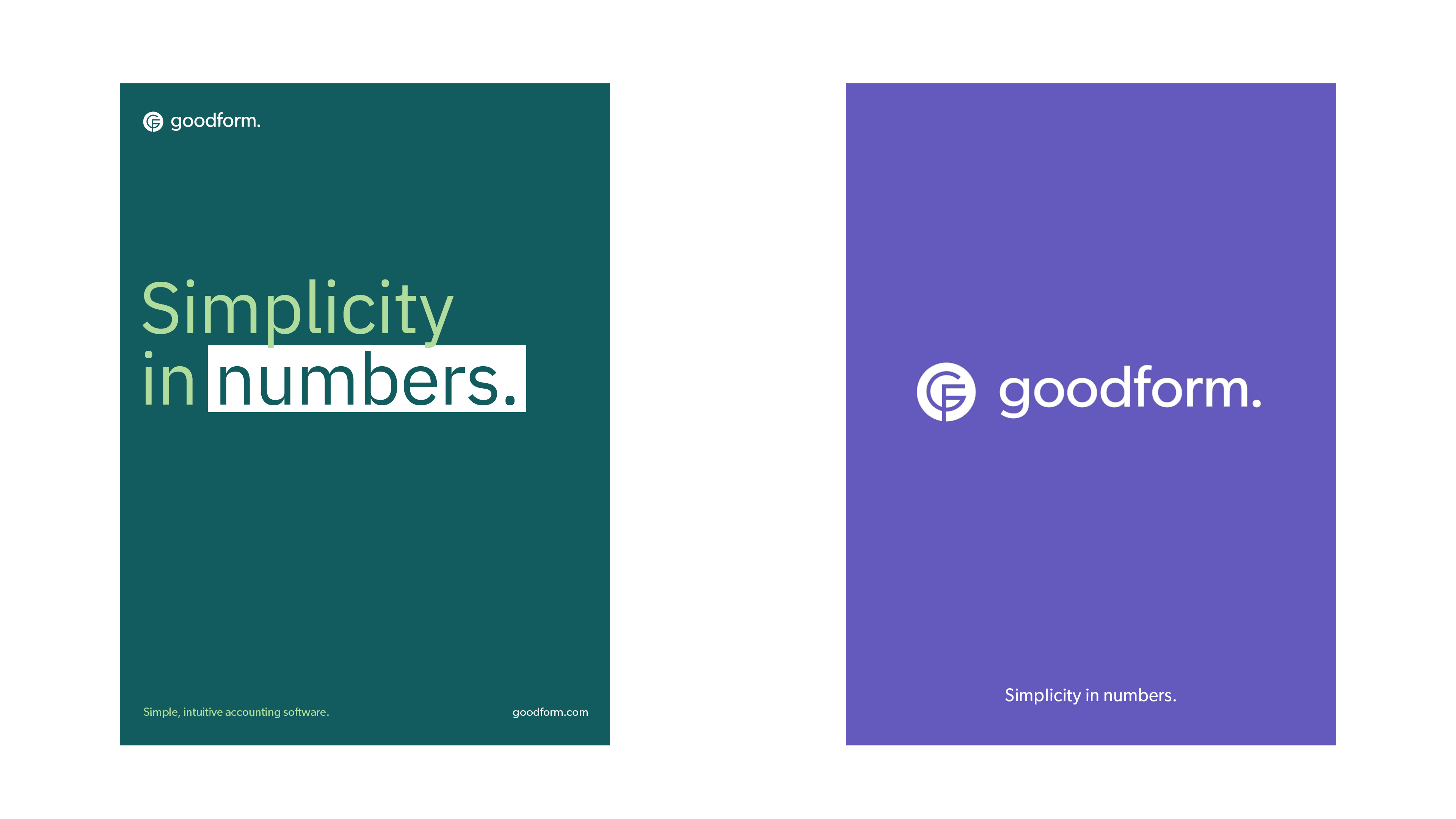 Goodform print materials