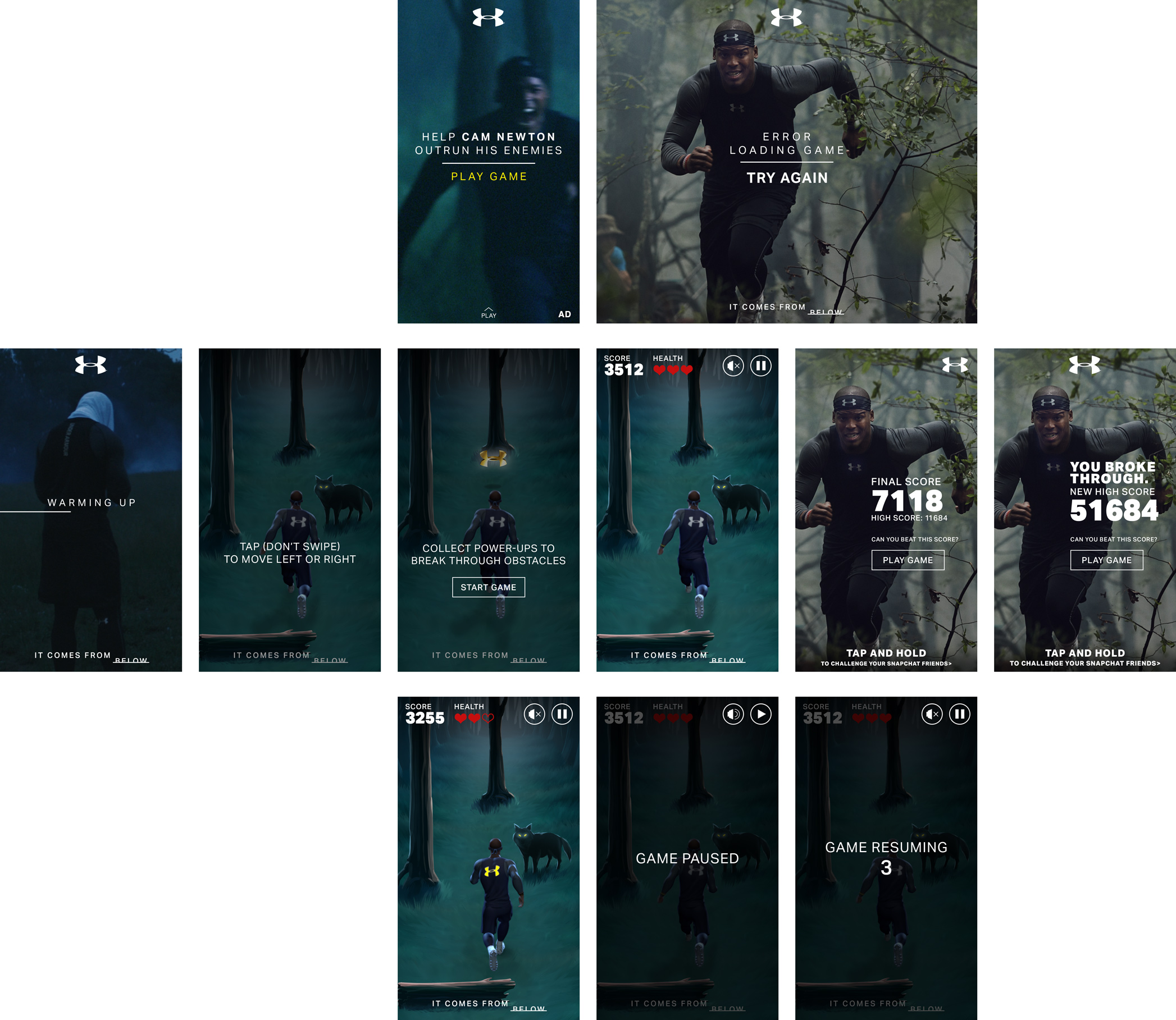 Under Armour Cam Newton UI